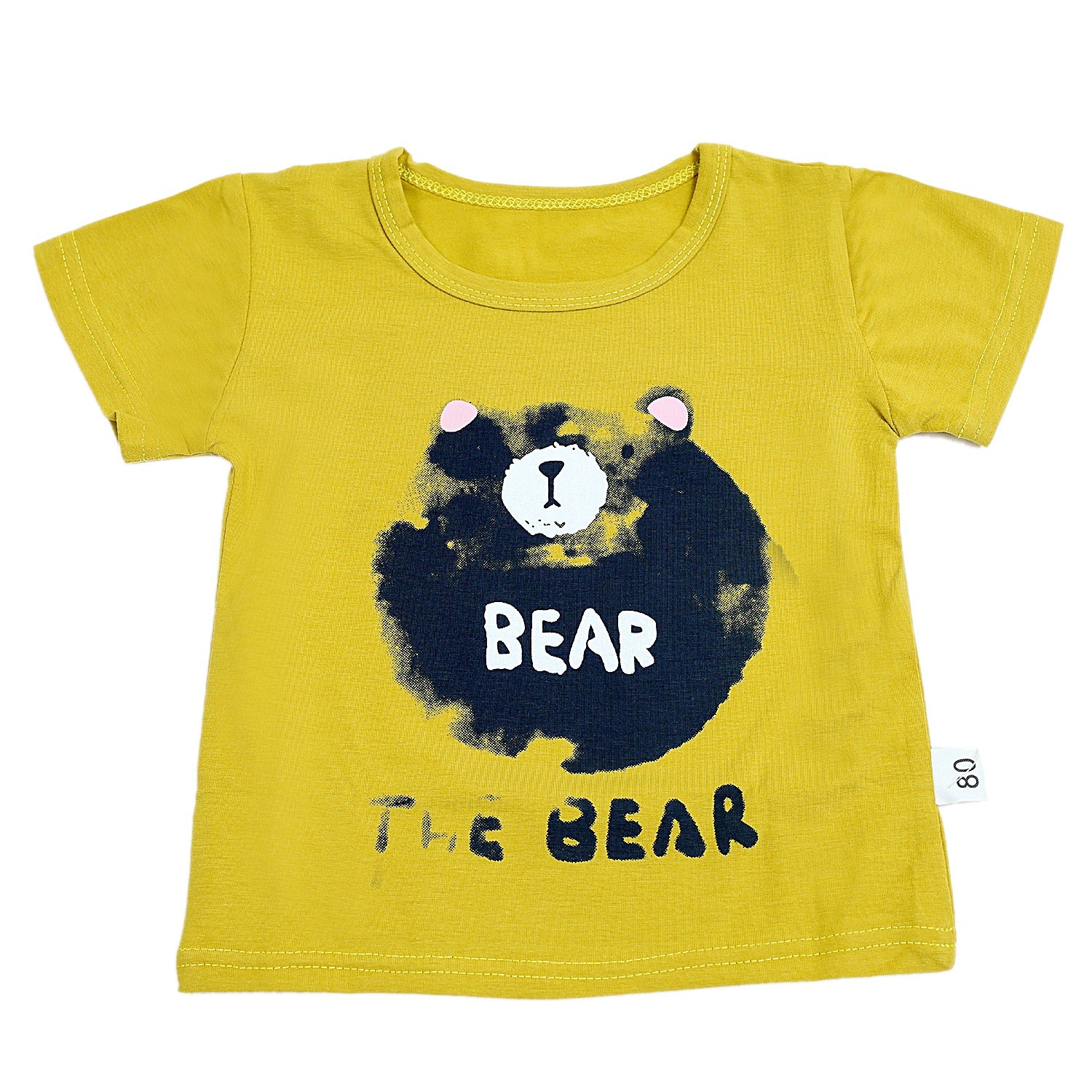 Bear print Half Sleeves Shorts Set for Boys
