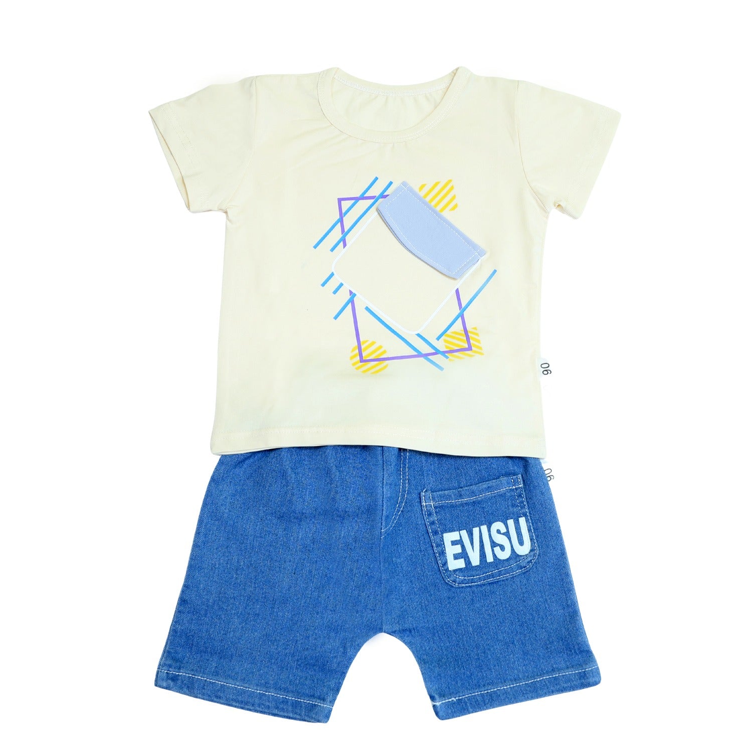 Pocket Style Shorts Set for Boys
