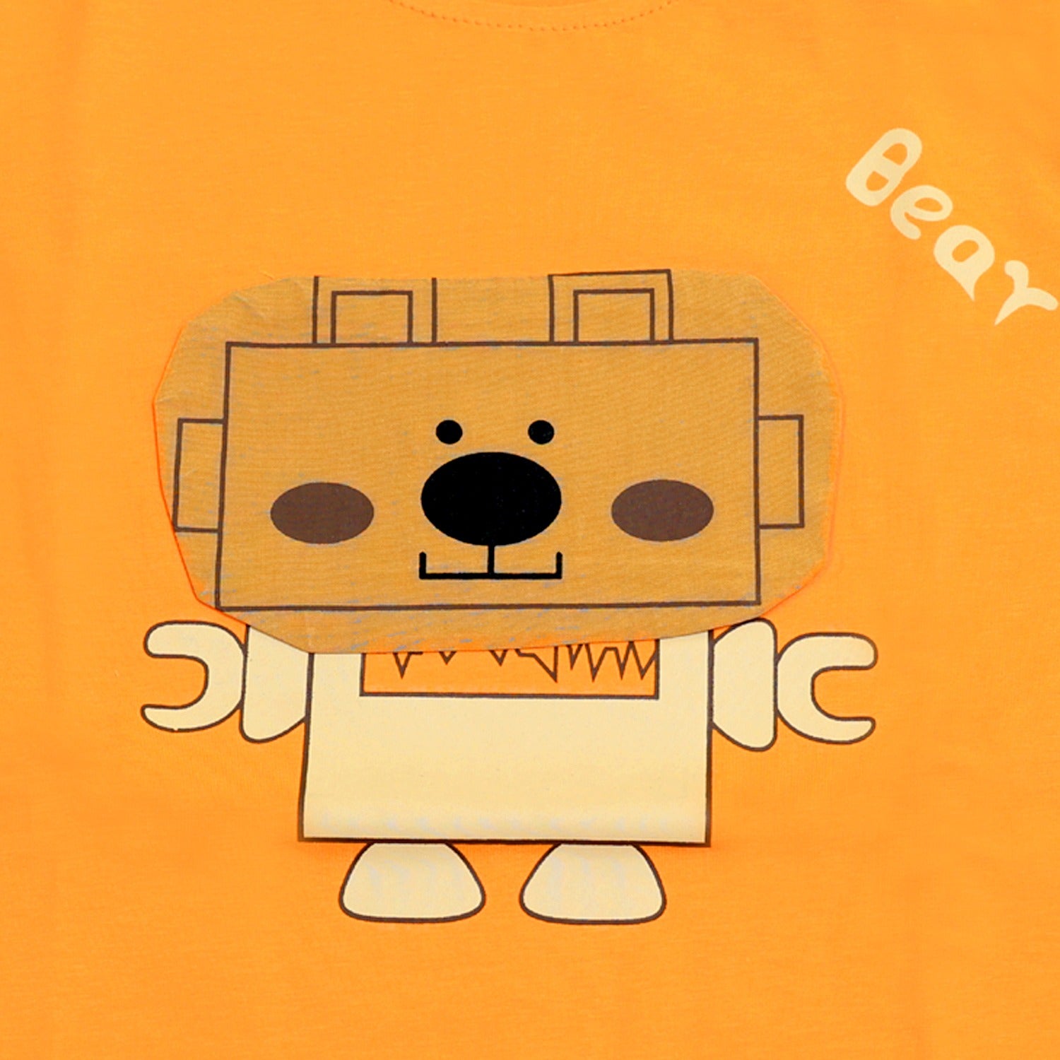 Boys Robot Shorts Set