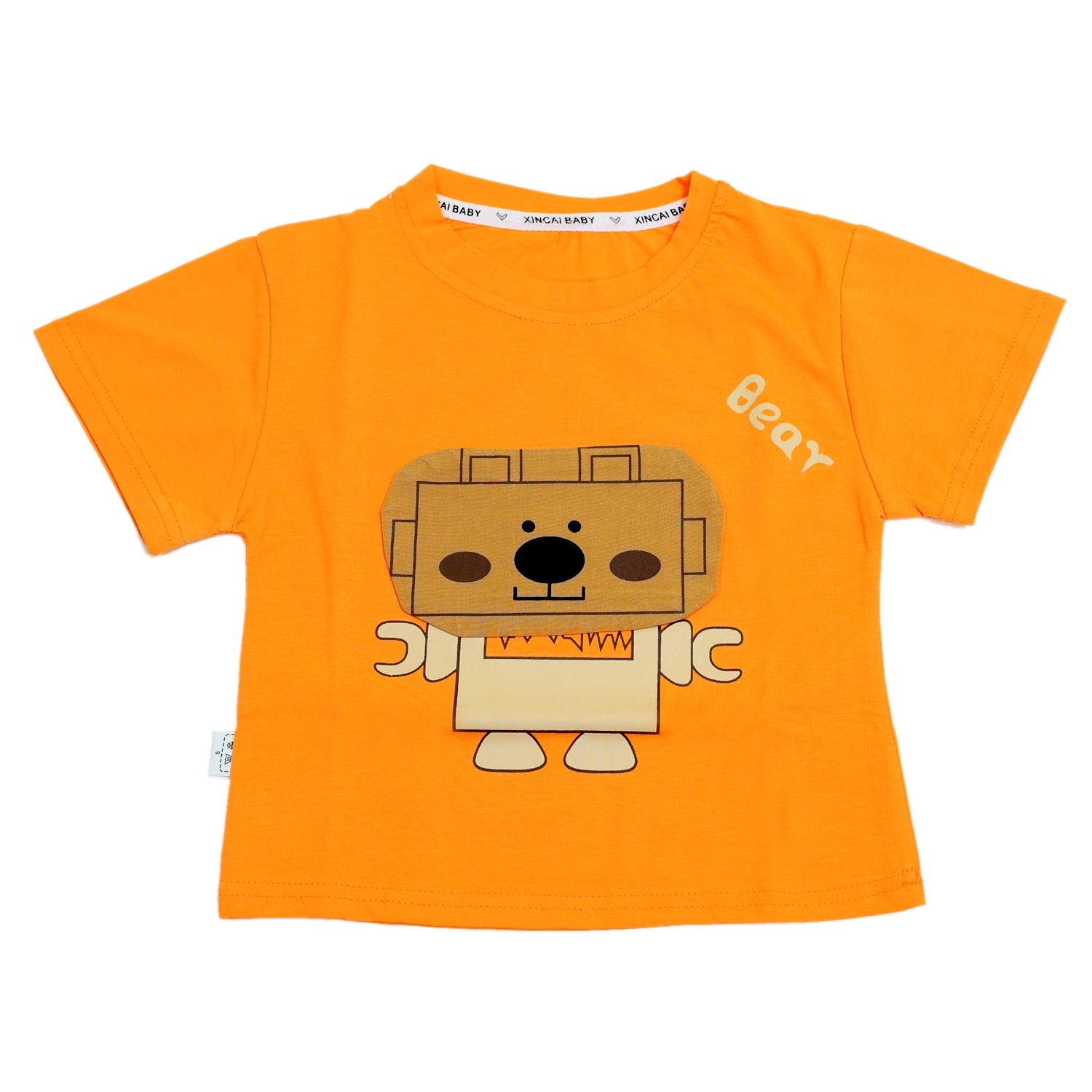 Boys Robot Shorts Set
