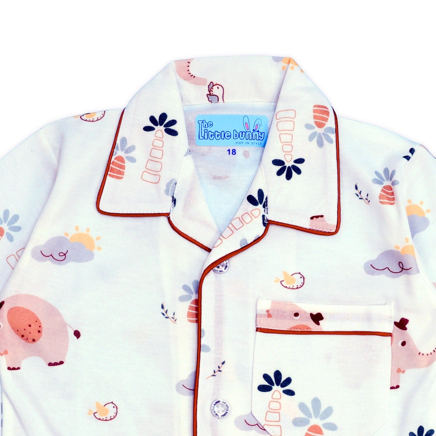 Piggy Play Unisex Night Suit