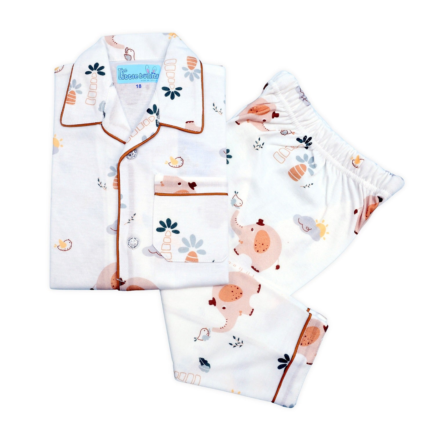 Piggy Play Unisex Night Suit