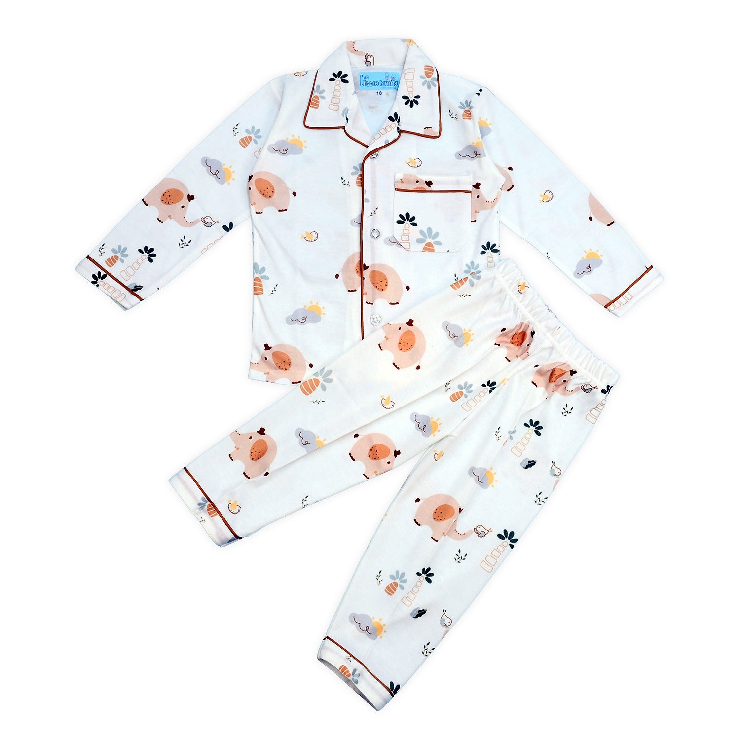 Piggy Play Unisex Night Suit
