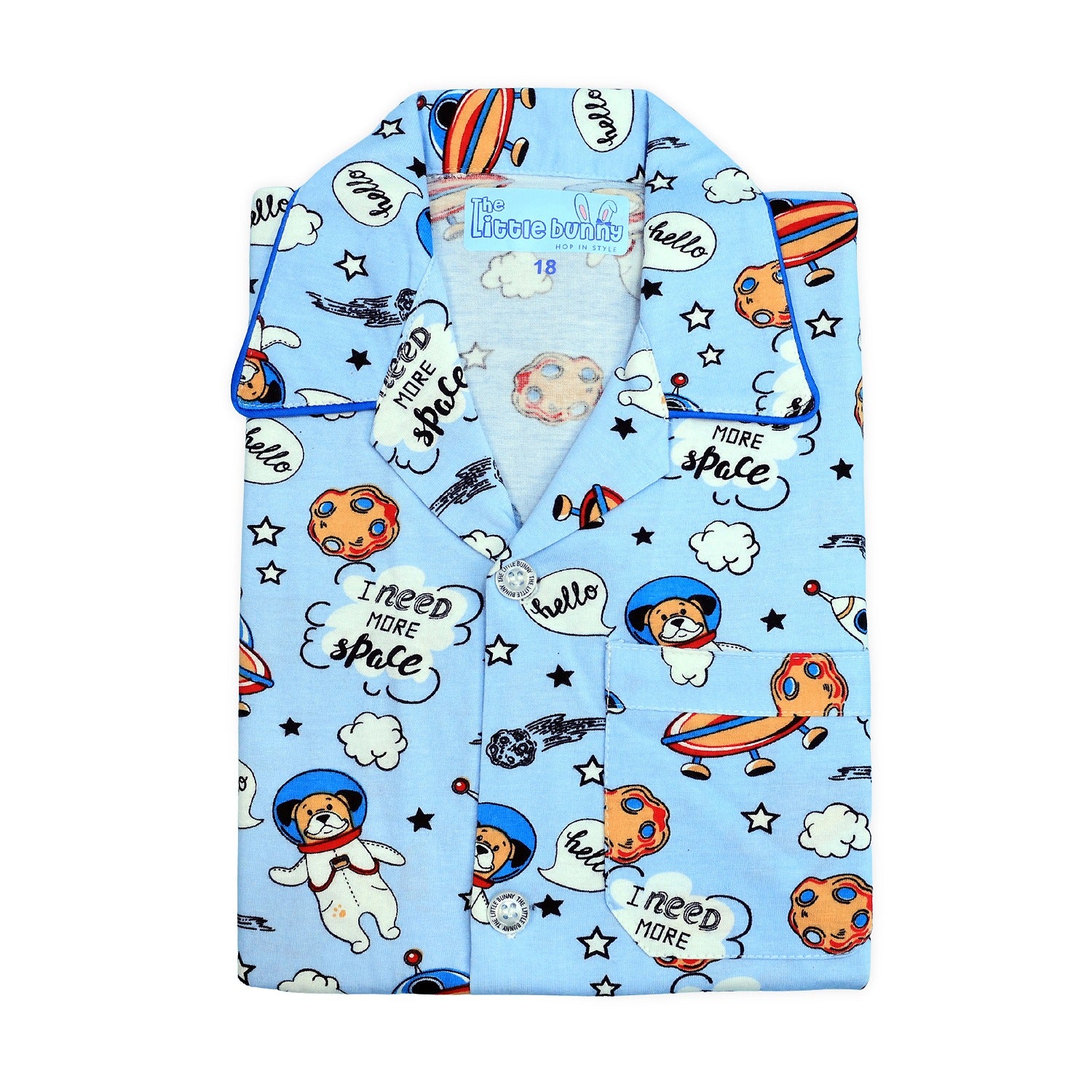 Space Astro Night Suit for Kids