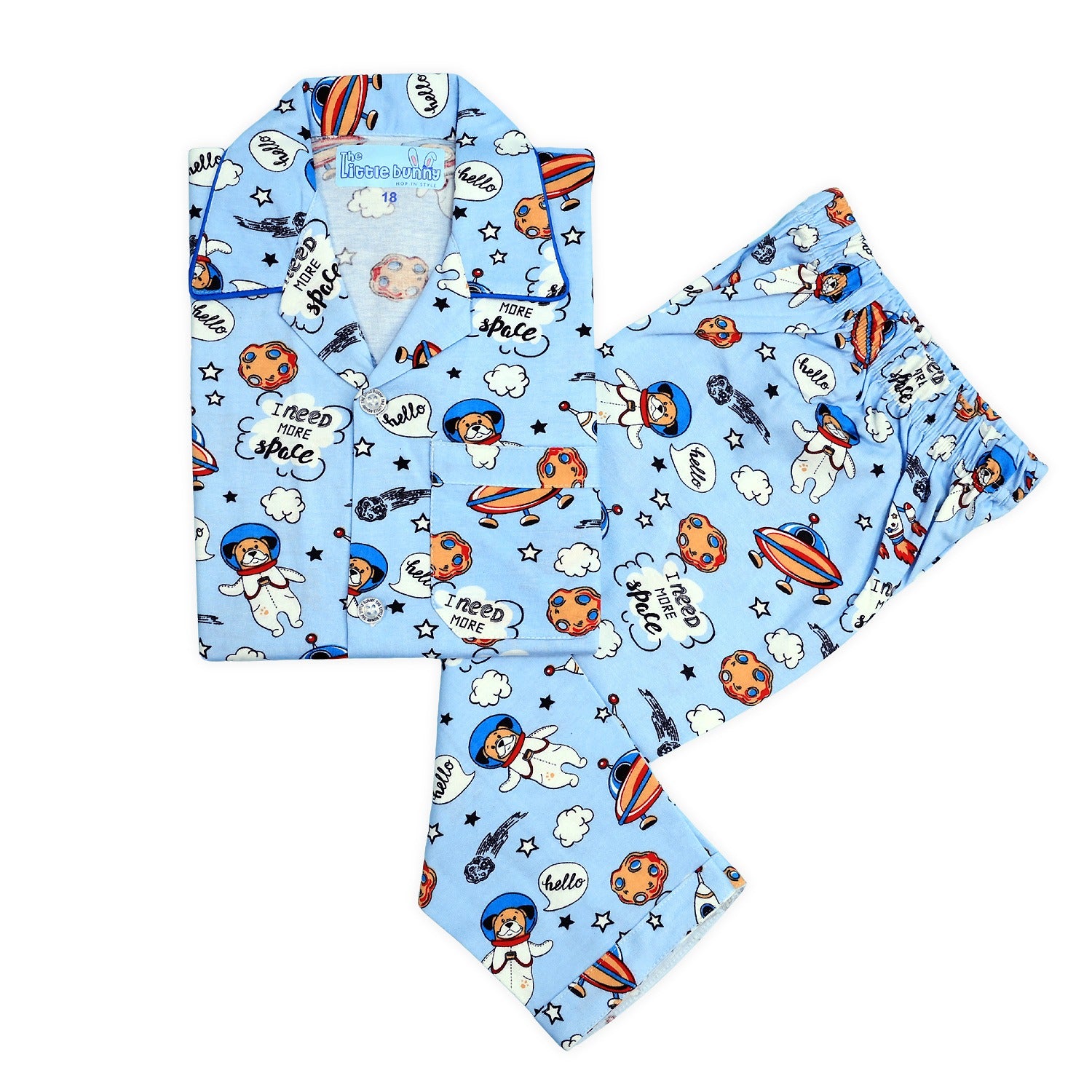Space Astro Night Suit for Kids