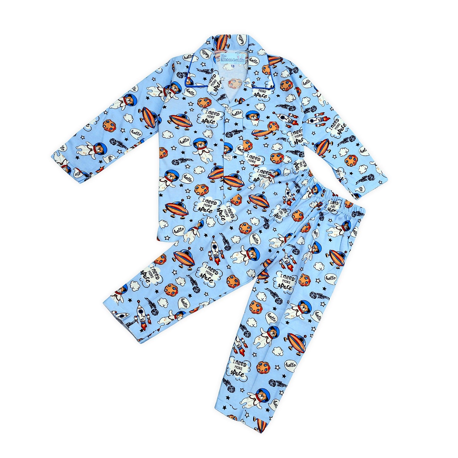 Space Astro Night Suit for Kids
