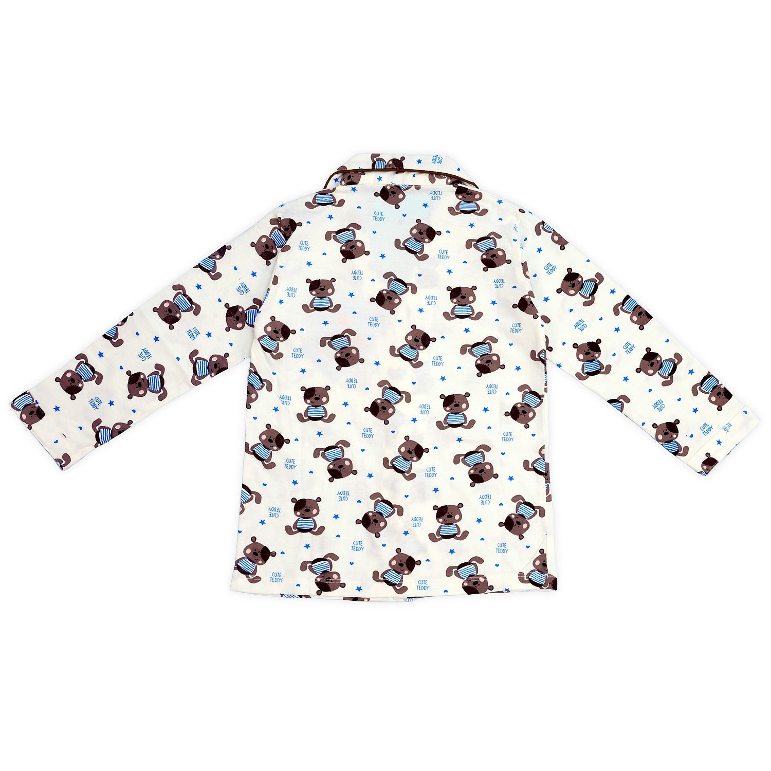 Funny Teddy Kids Unisex Night suit