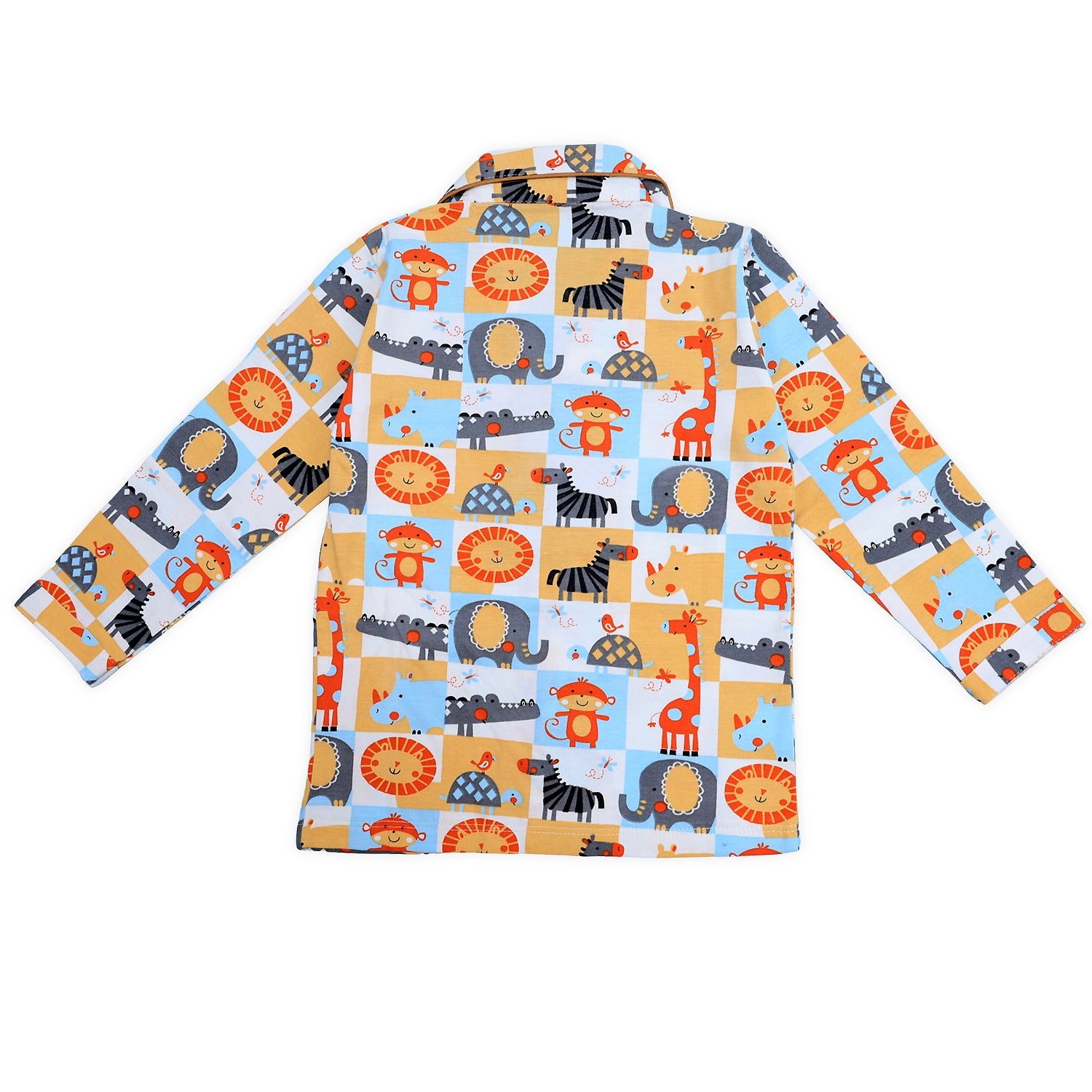 Playful Jungle kids unisex Hosiery Night suit