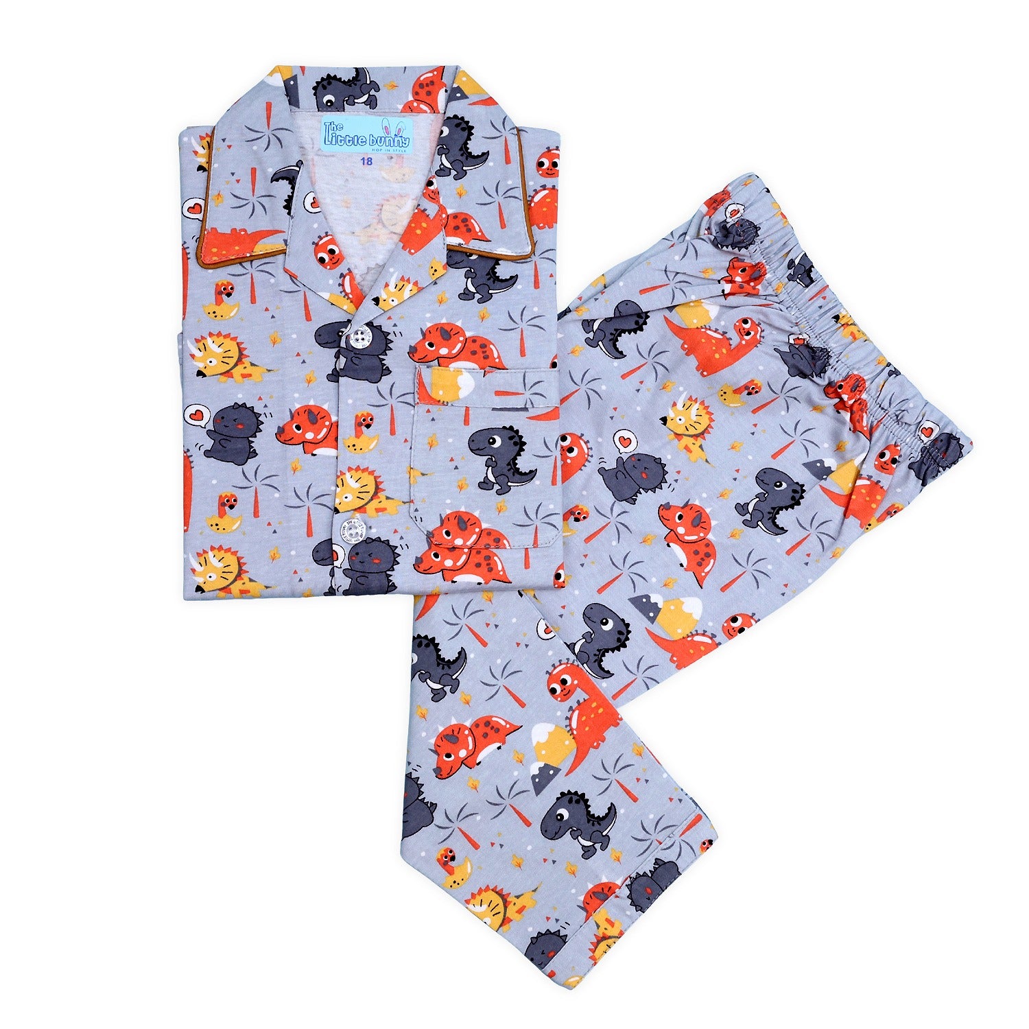 Jungle Play Kids Night Suit