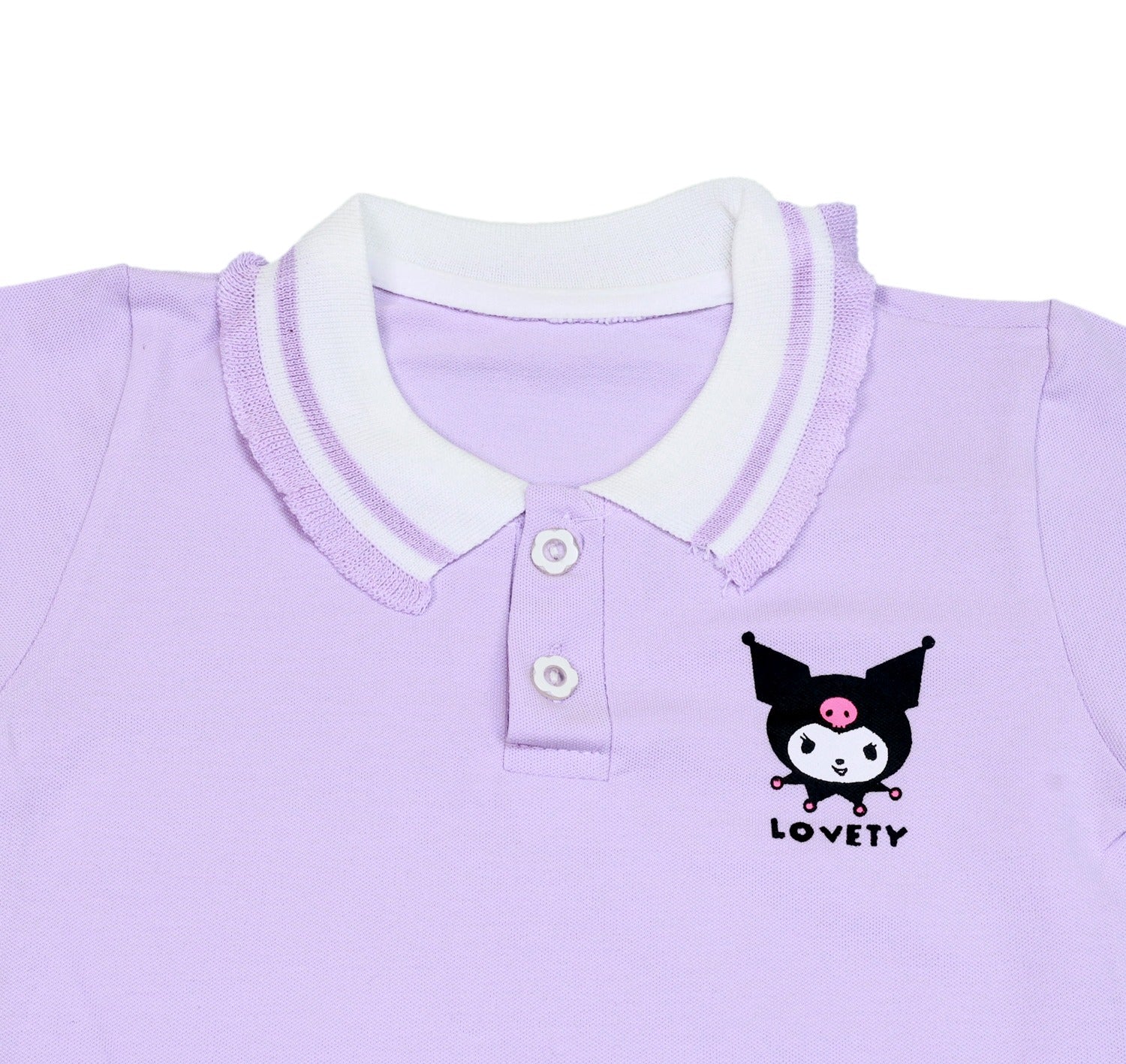 Girls Shorts Set with Pearl Sling
