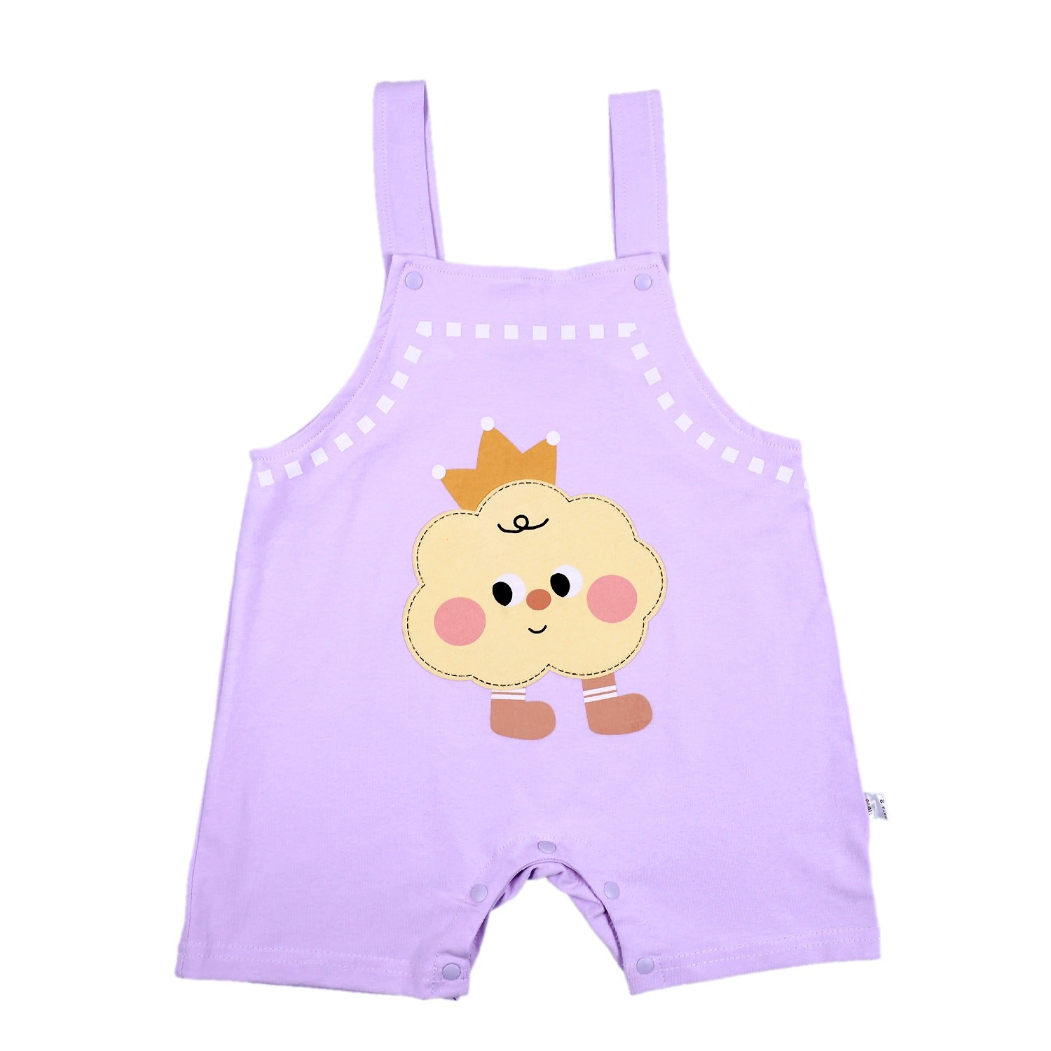 T-shirt and Dungaree with Hen Patch