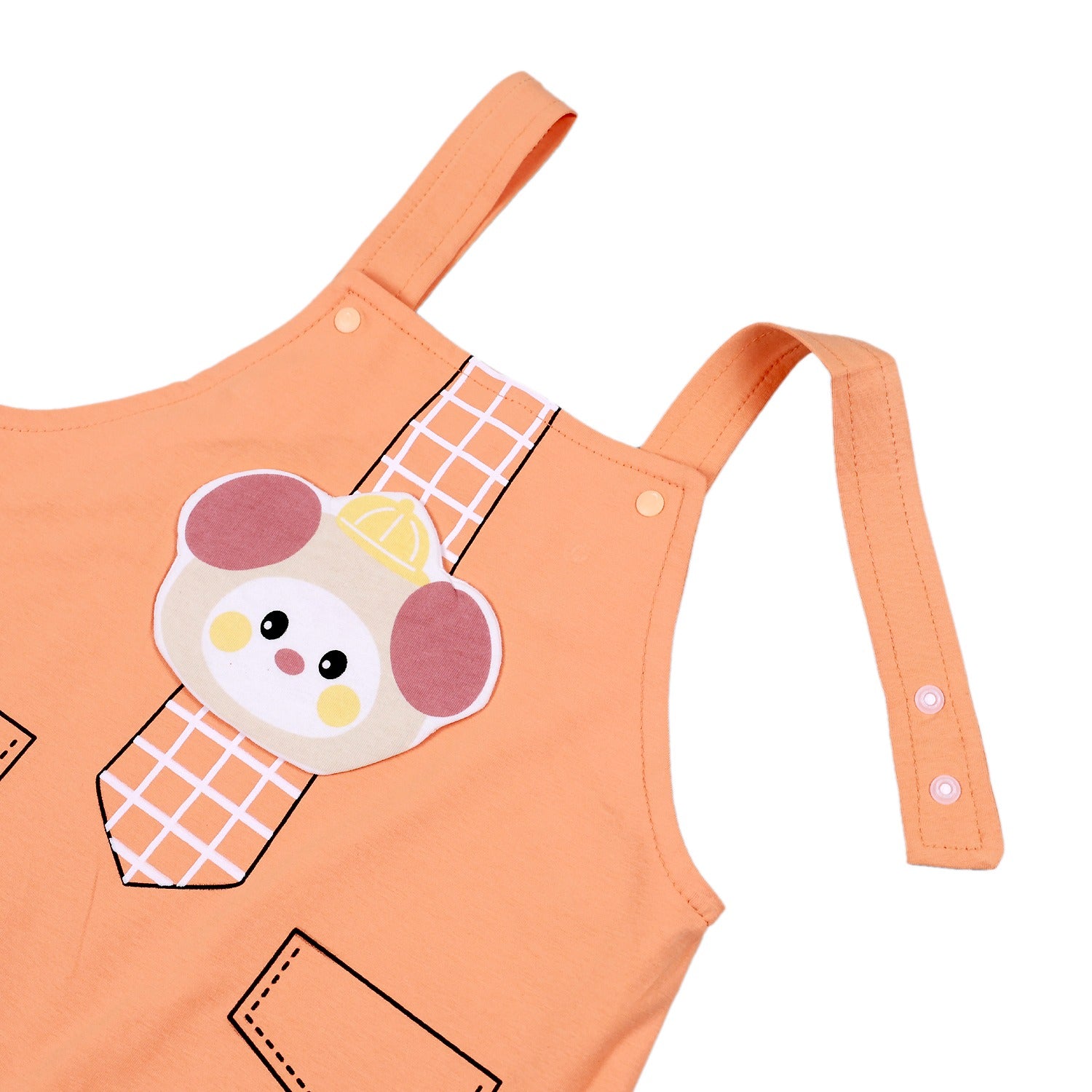 T-Shirt and Dungaree with Rat Patch