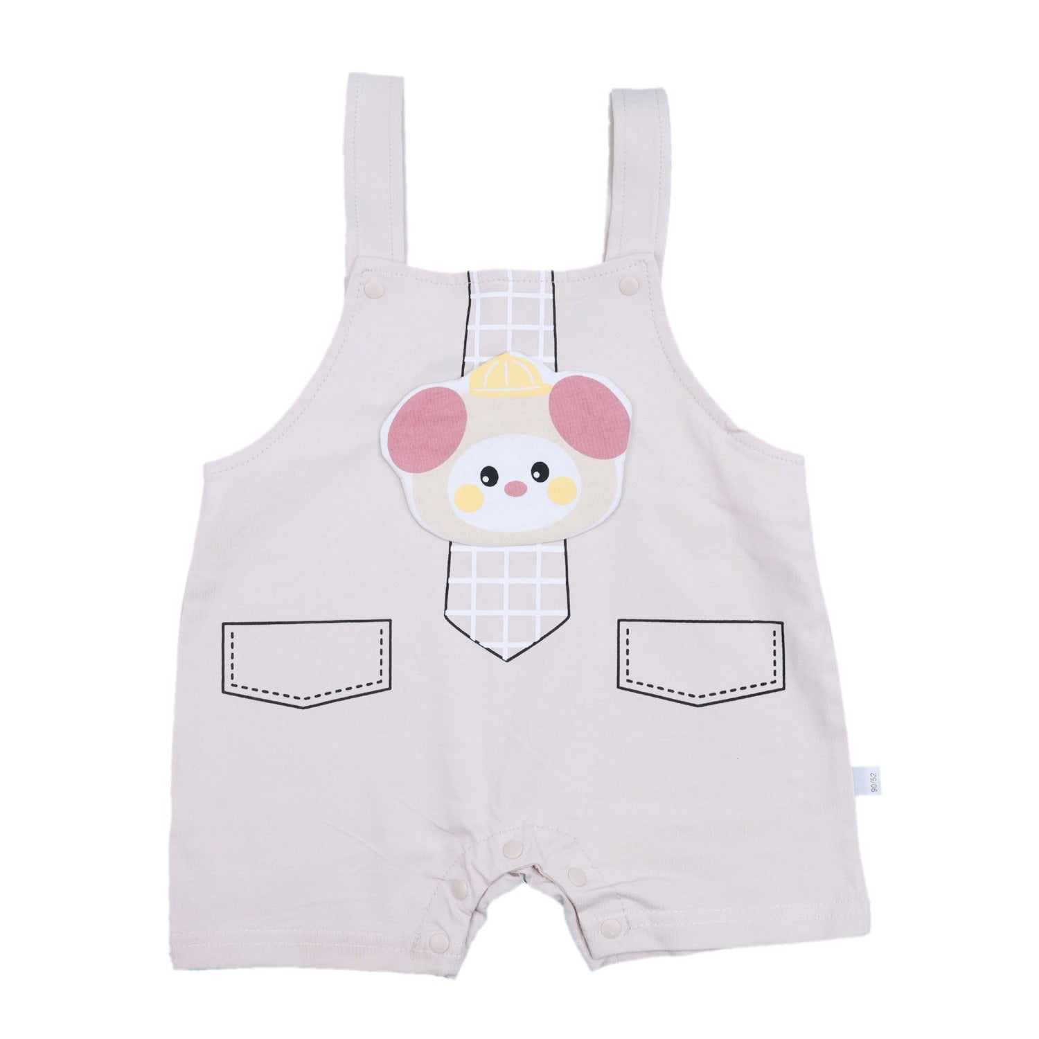 T-Shirt and Dungaree with Rat Patch