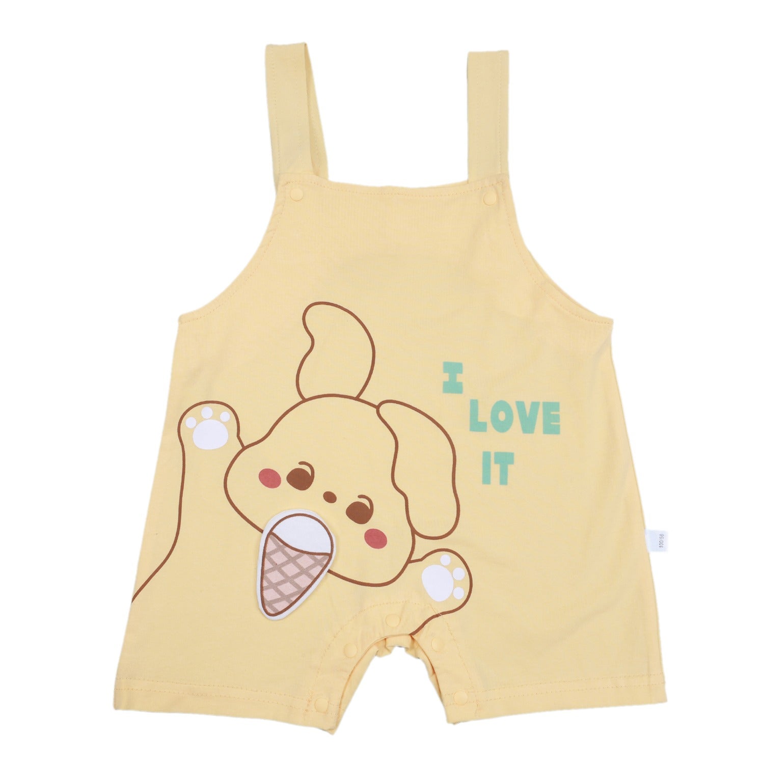 T-shirt and Dungaree with Bunny