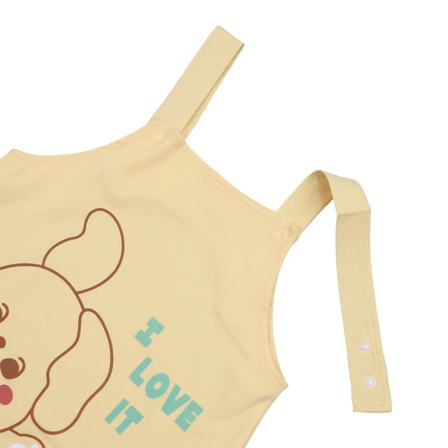 T-shirt and Dungaree with Bunny
