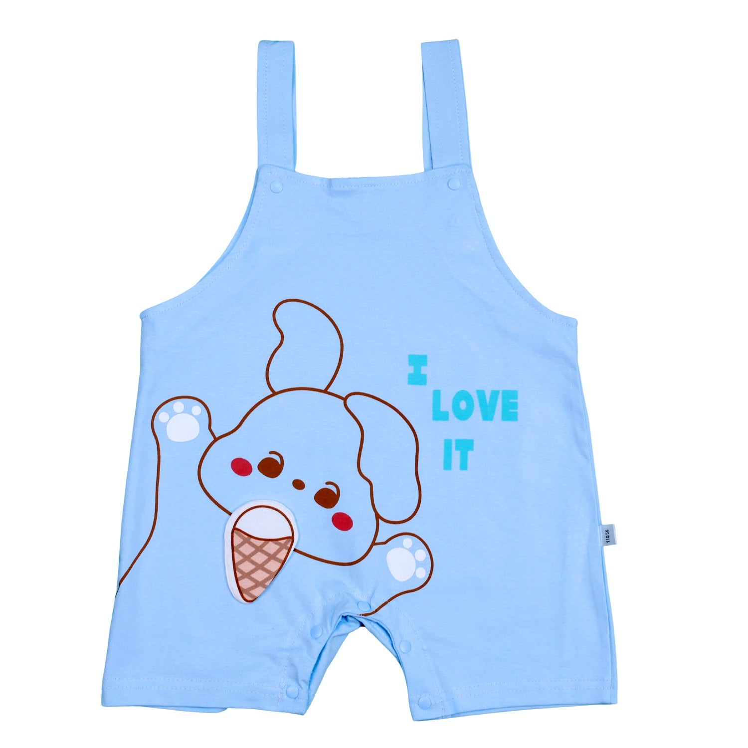 T-shirt and Dungaree with Bunny