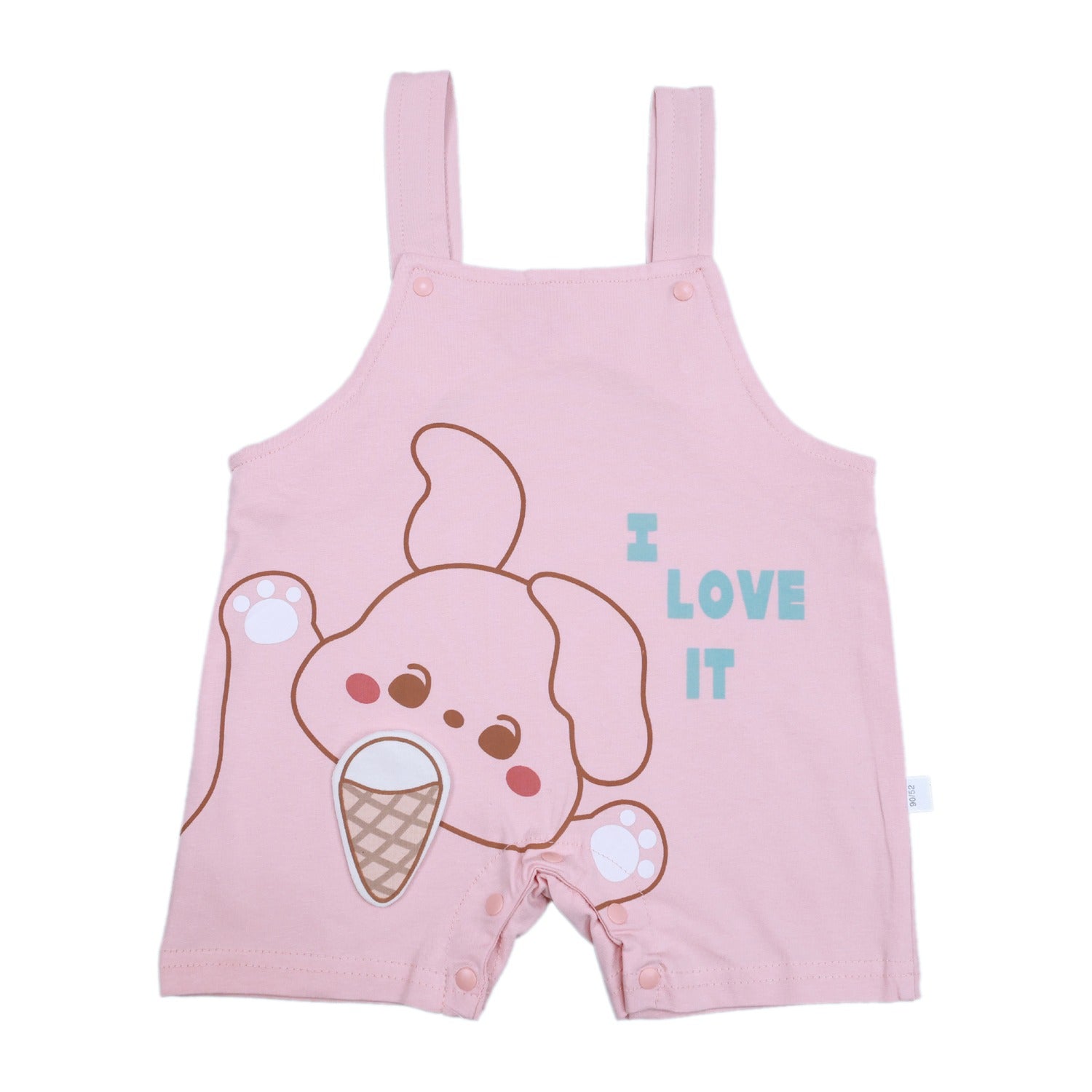 T-shirt and Dungaree with Bunny