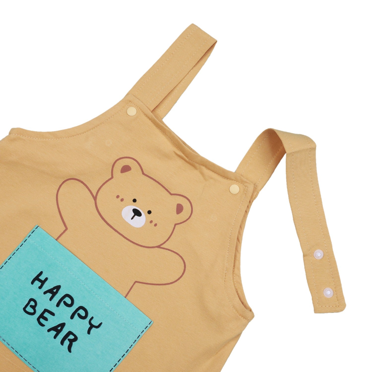 Happy Bear T- shirt with Dungaree