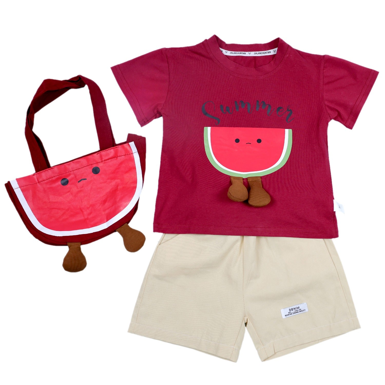 Summer Set With Water Melon sling Bag