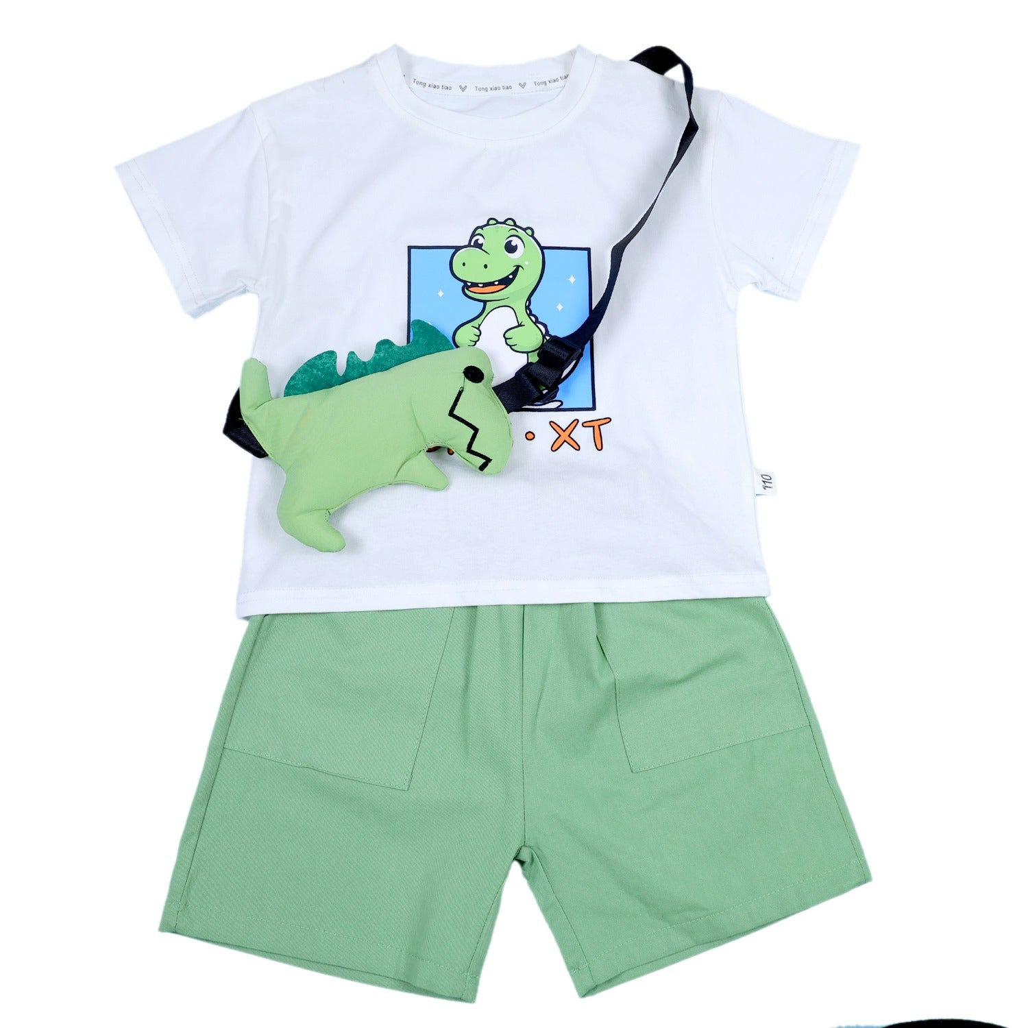 Summer set with Baby Dino Sling Bag