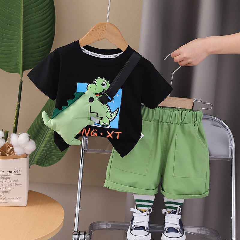 Summer set with Baby Dino Sling Bag