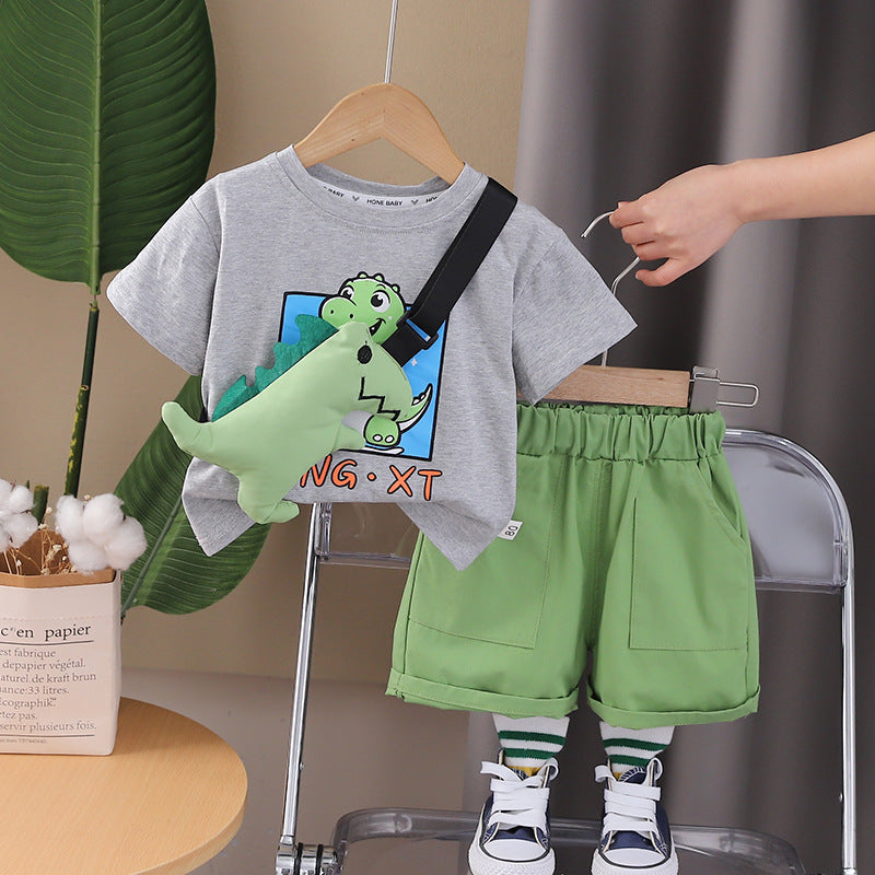 Summer set with Baby Dino Sling Bag