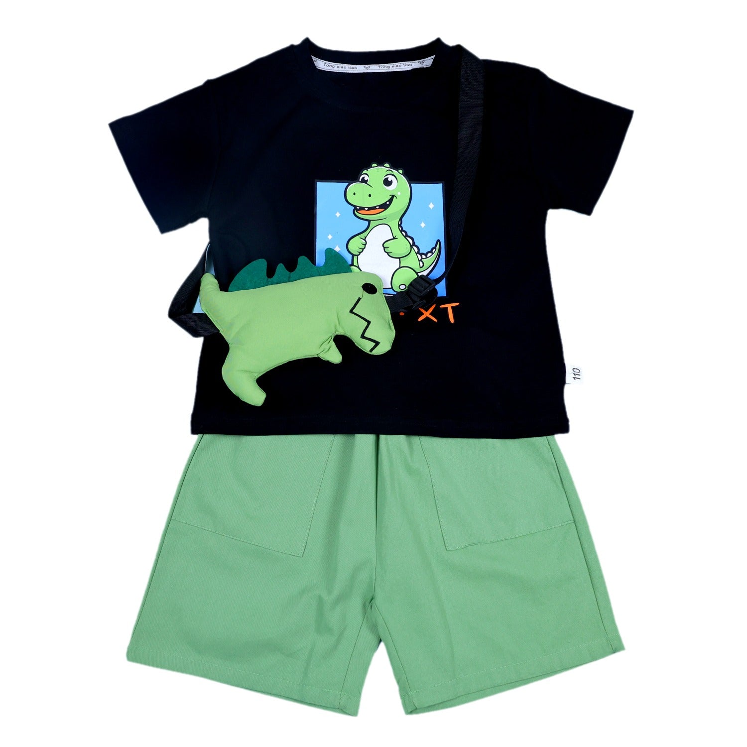 Summer set with Baby Dino Sling Bag
