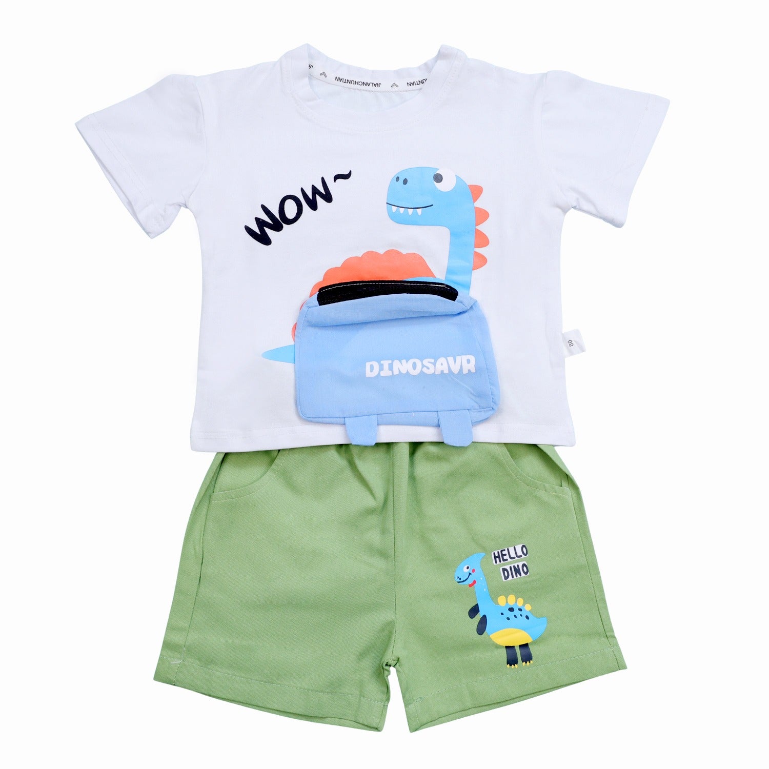 Summer set with Wow Dino Zipper Bag