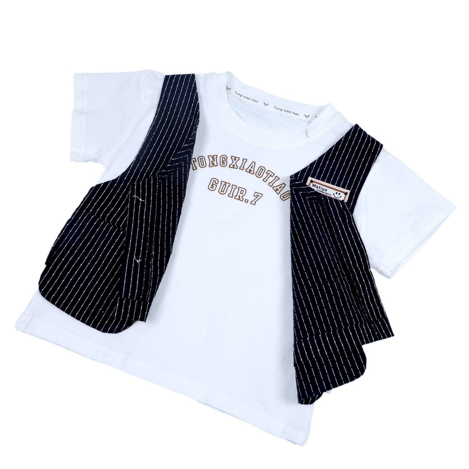 Summer Shorts Set with Waist coat