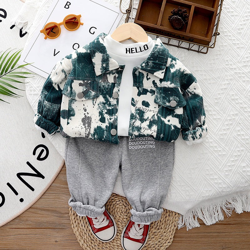 Boys 3 pcs Co -Ord set