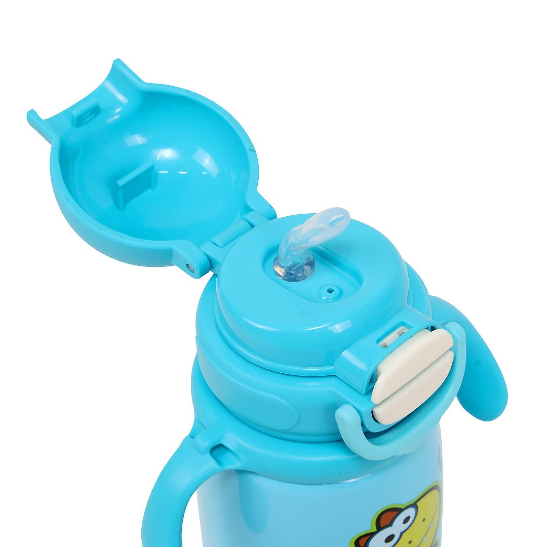 Durable Stainless Steel Kids Sipper Bottle with Strap – Leakproof & Travel-Friendly
