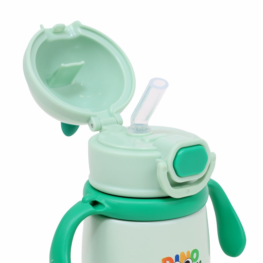 Stainless Steel Kids Sipper Bottle with Strap – Safe, Leakproof & Easy to Carry