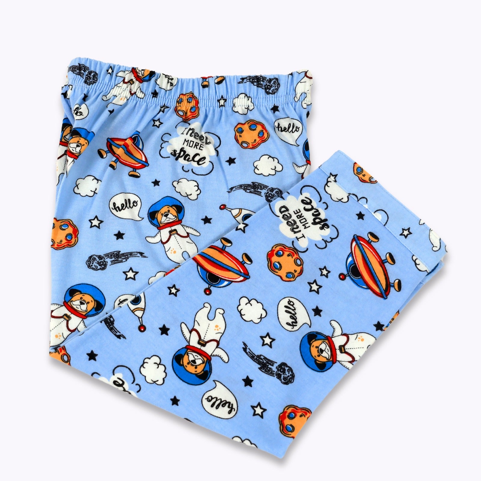 Playful Doggy Kids Hosiery Night Suit
