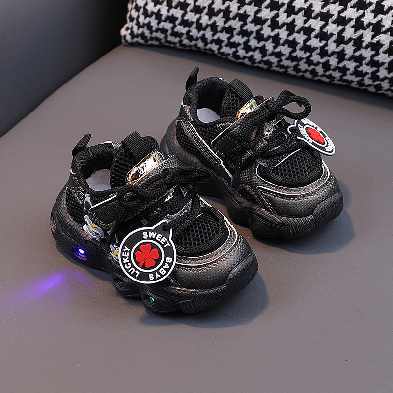 Catty Walky Baby Shoes with Lights