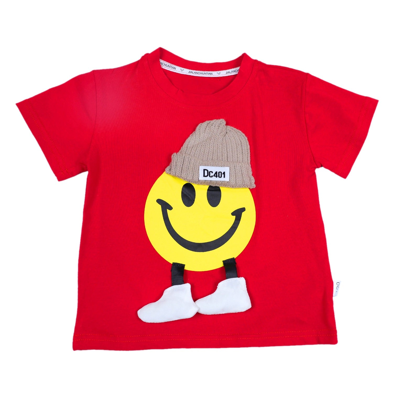 Summer Set with Smiley T-shirt