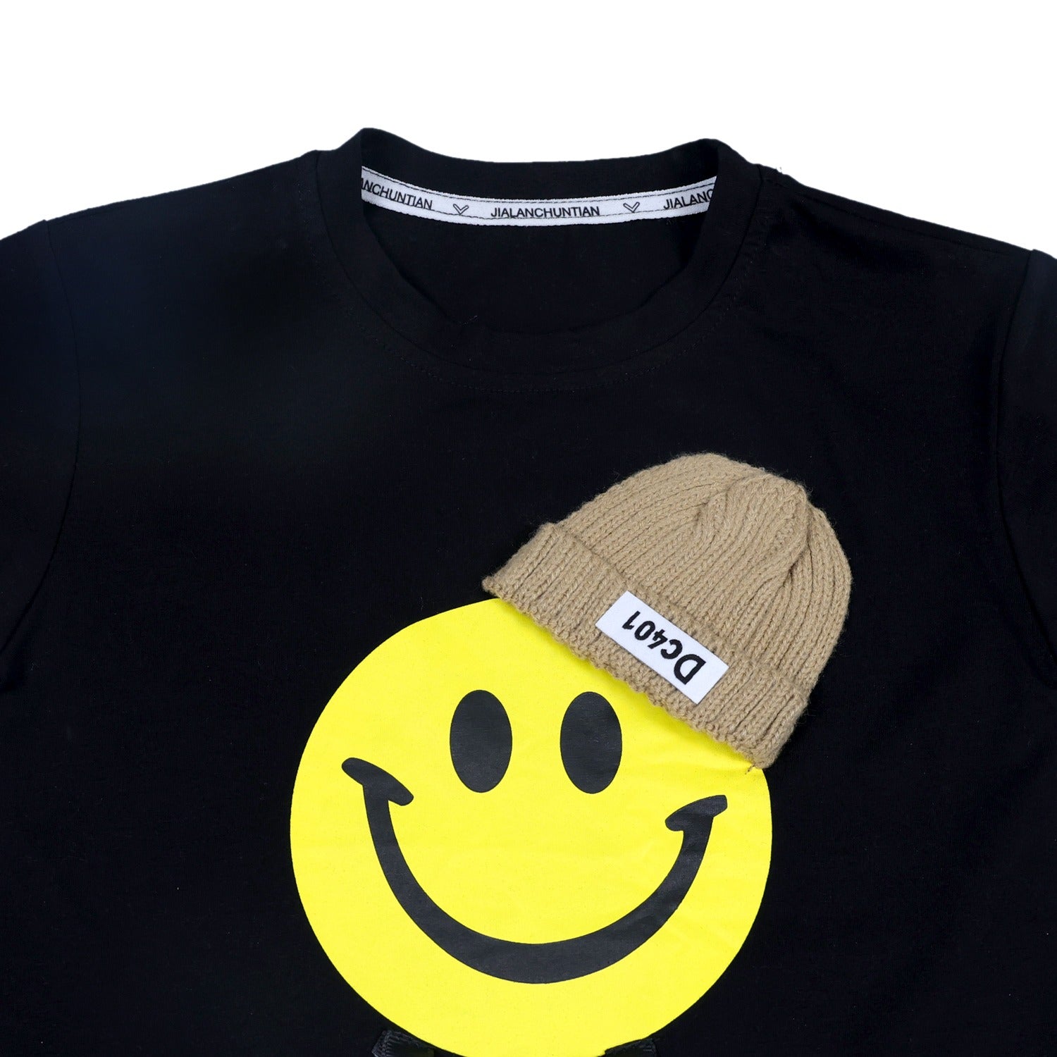 Summer Set with Smiley T-shirt