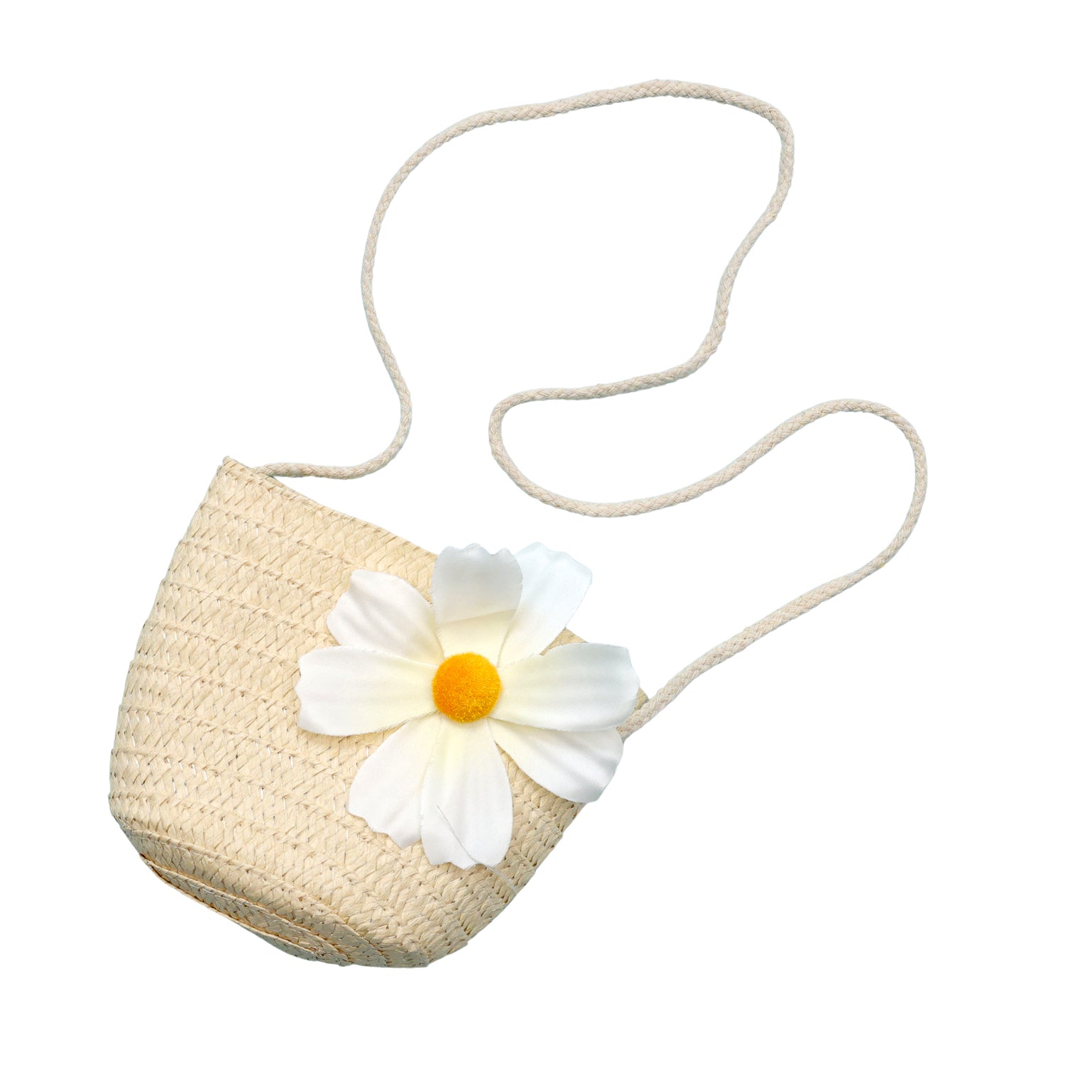 Baby Girl Phlox Flower Frock with Sling Bag