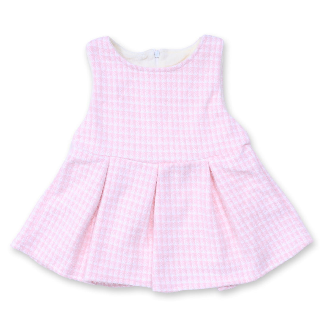 Girls Cozy Checkered Co-ord Set