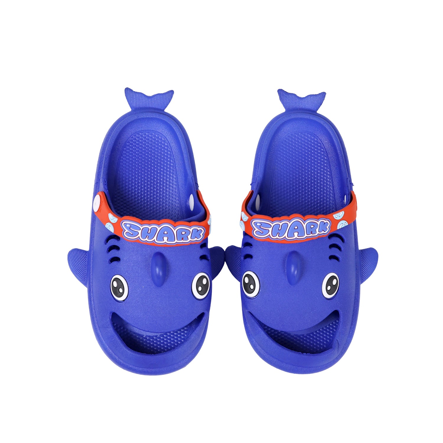 Cute Cartoon Animal Clogs for Kids with Backstrap – “SHARK” Design