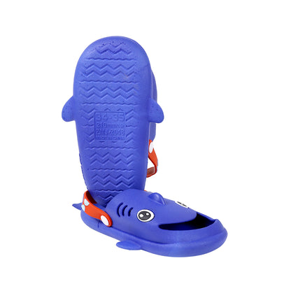 Cute Cartoon Animal Clogs for Kids with Backstrap – “SHARK” Design