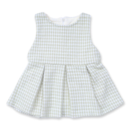 Girls Cozy Checkered Co-ord Set