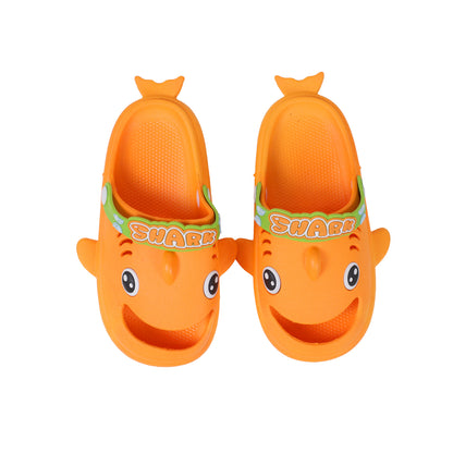 Cute Cartoon Animal Clogs for Kids with Backstrap – “SHARK” Design