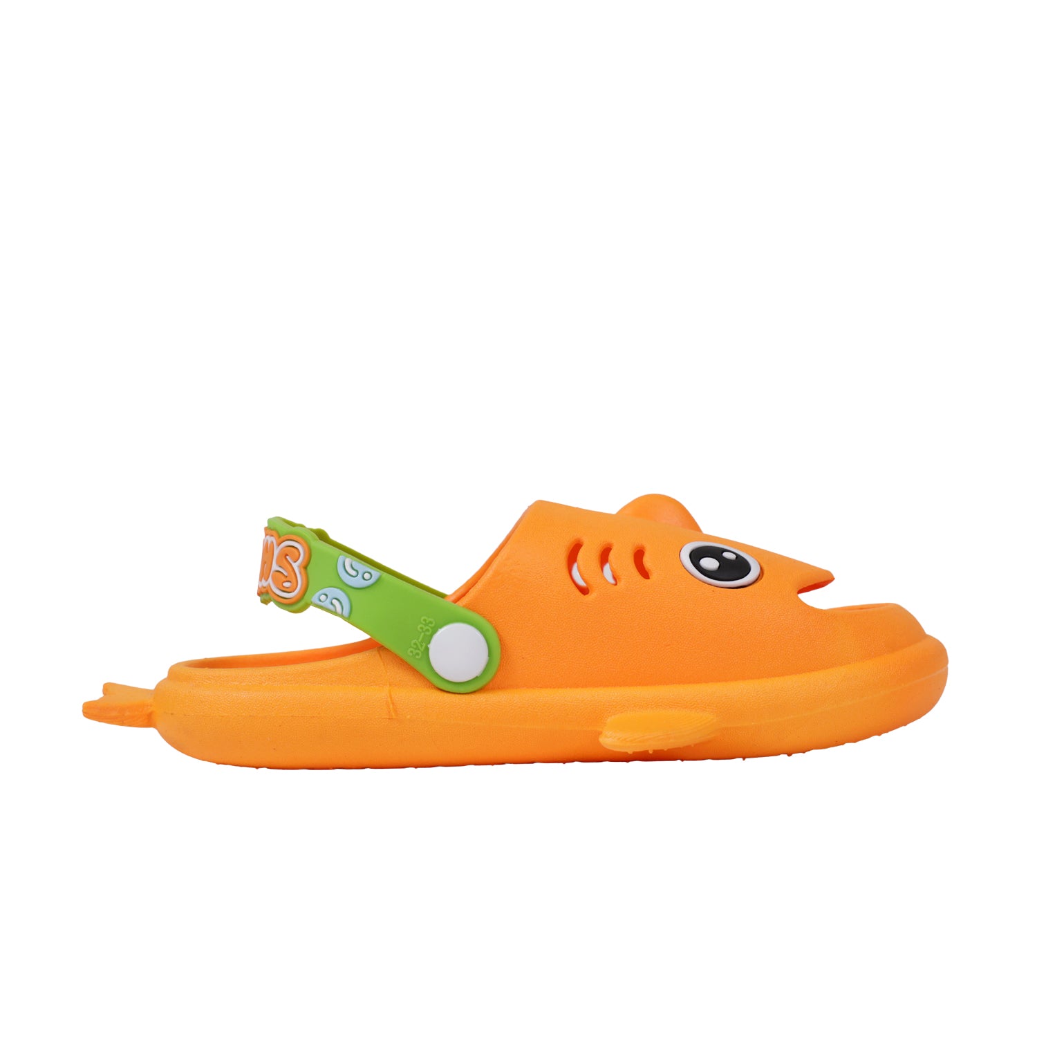Cute Cartoon Animal Clogs for Kids with Backstrap – “SHARK” Design