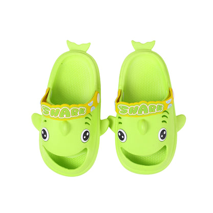 Cute Cartoon Animal Clogs for Kids with Backstrap – “SHARK” Design