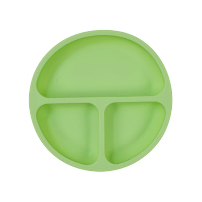 Baby Silicone Feeding Set with Bib, Plate &amp; Spoon – 6+ Months