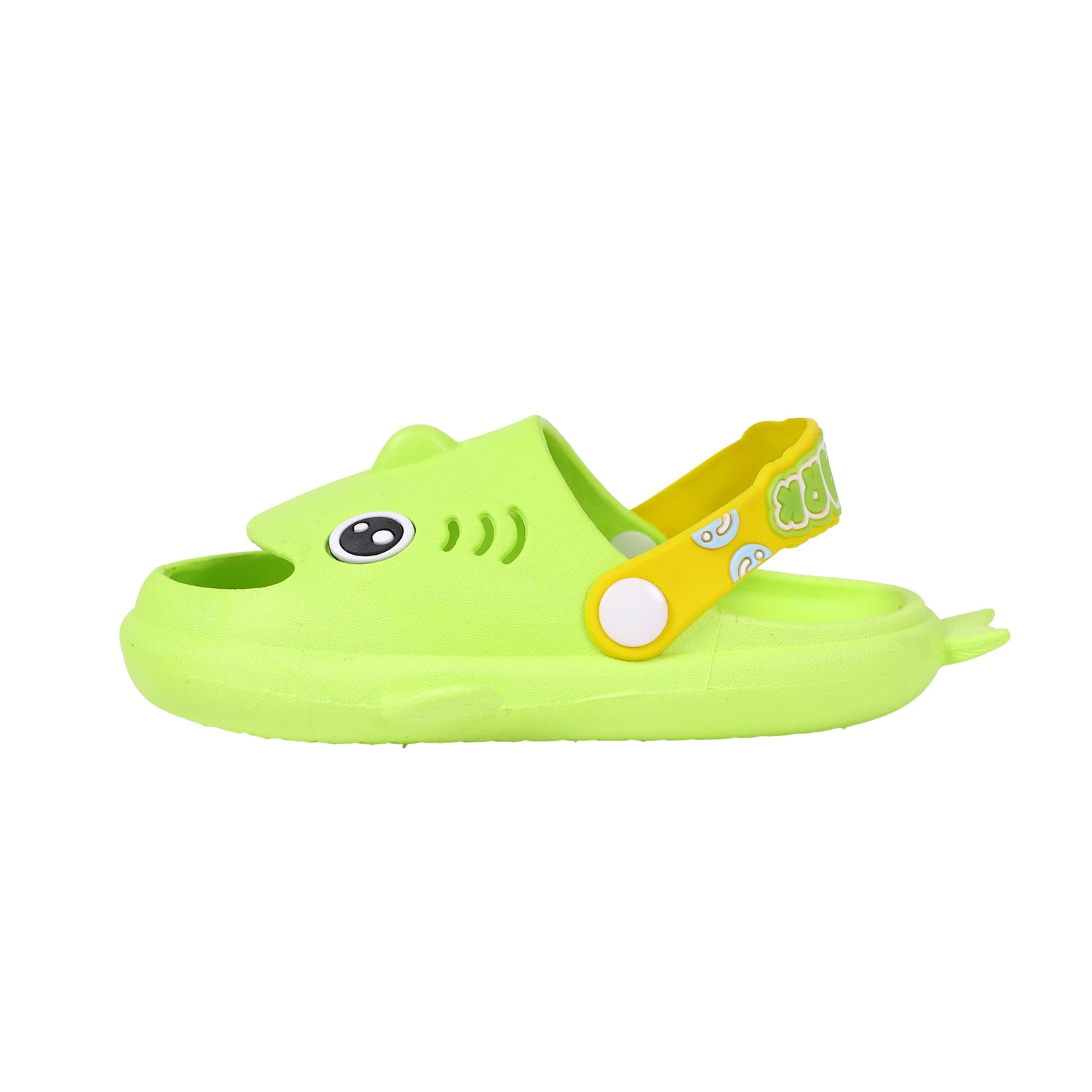 Cute Cartoon Animal Clogs for Kids with Backstrap – “SHARK” Design