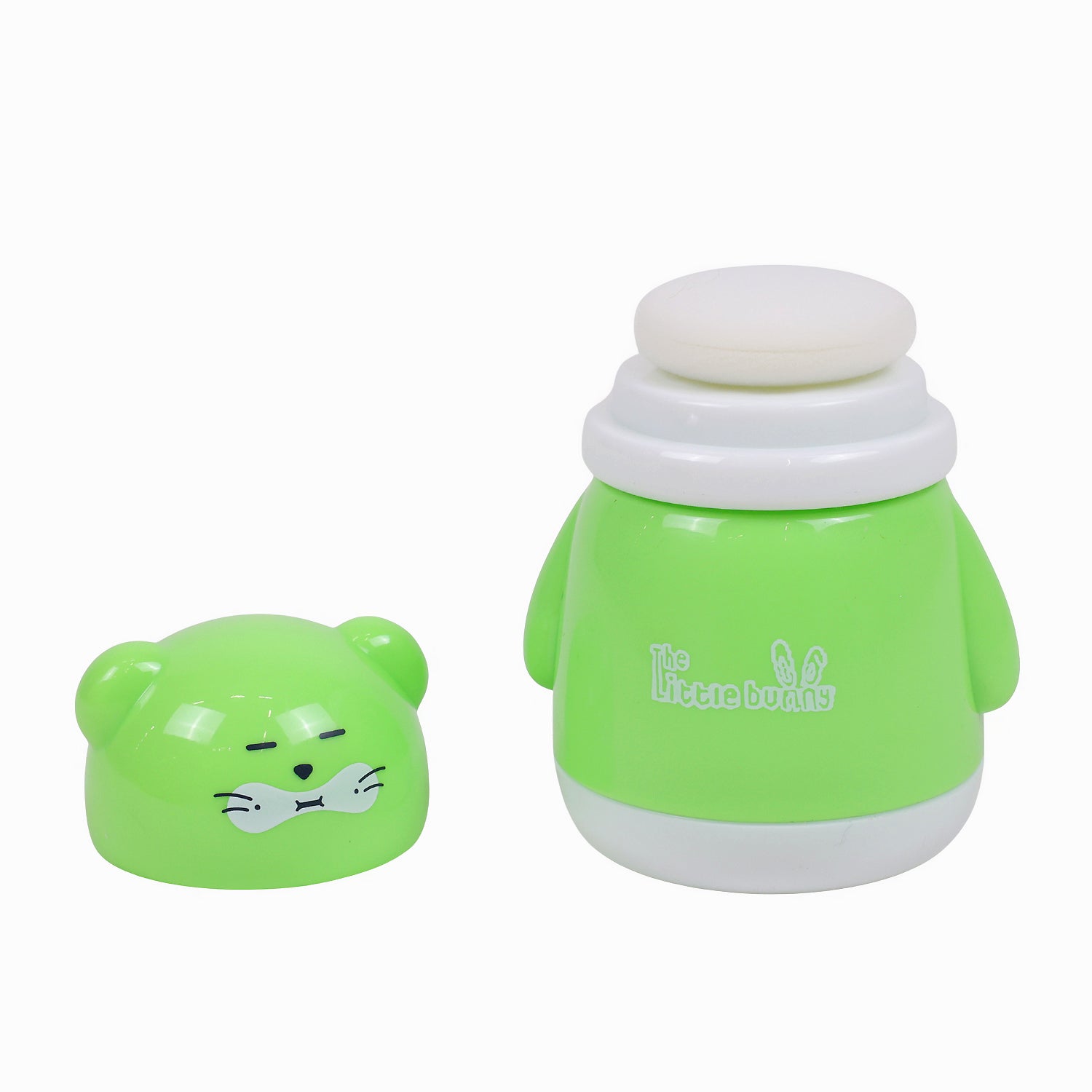 Cute Animal-Themed Baby Powder Puff