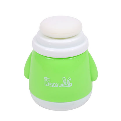 Cute Animal-Themed Baby Powder Puff
