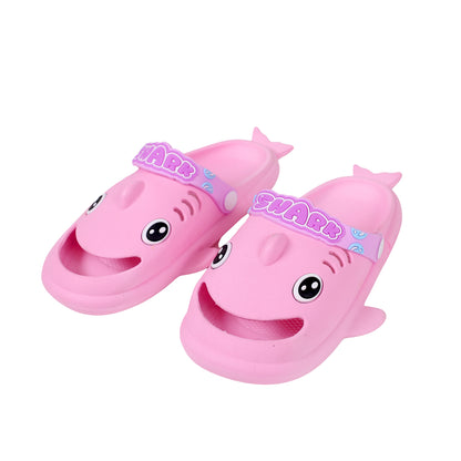 Cute Cartoon Animal Clogs for Kids with Backstrap – “SHARK” Design