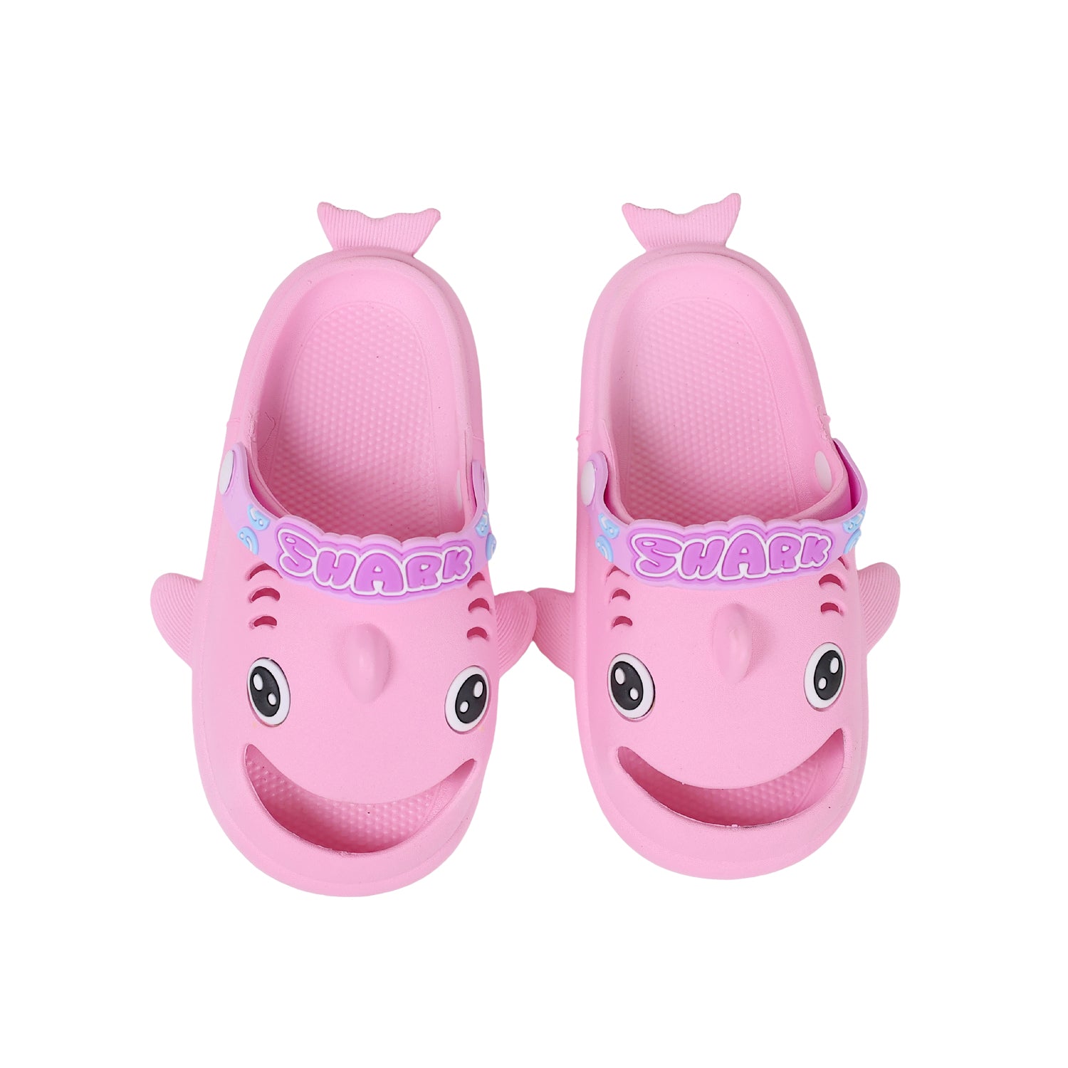 Cute Cartoon Animal Clogs for Kids with Backstrap – “SHARK” Design